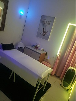 Local seguro e reservado, ideal para massagens íntimas e relaxantes.